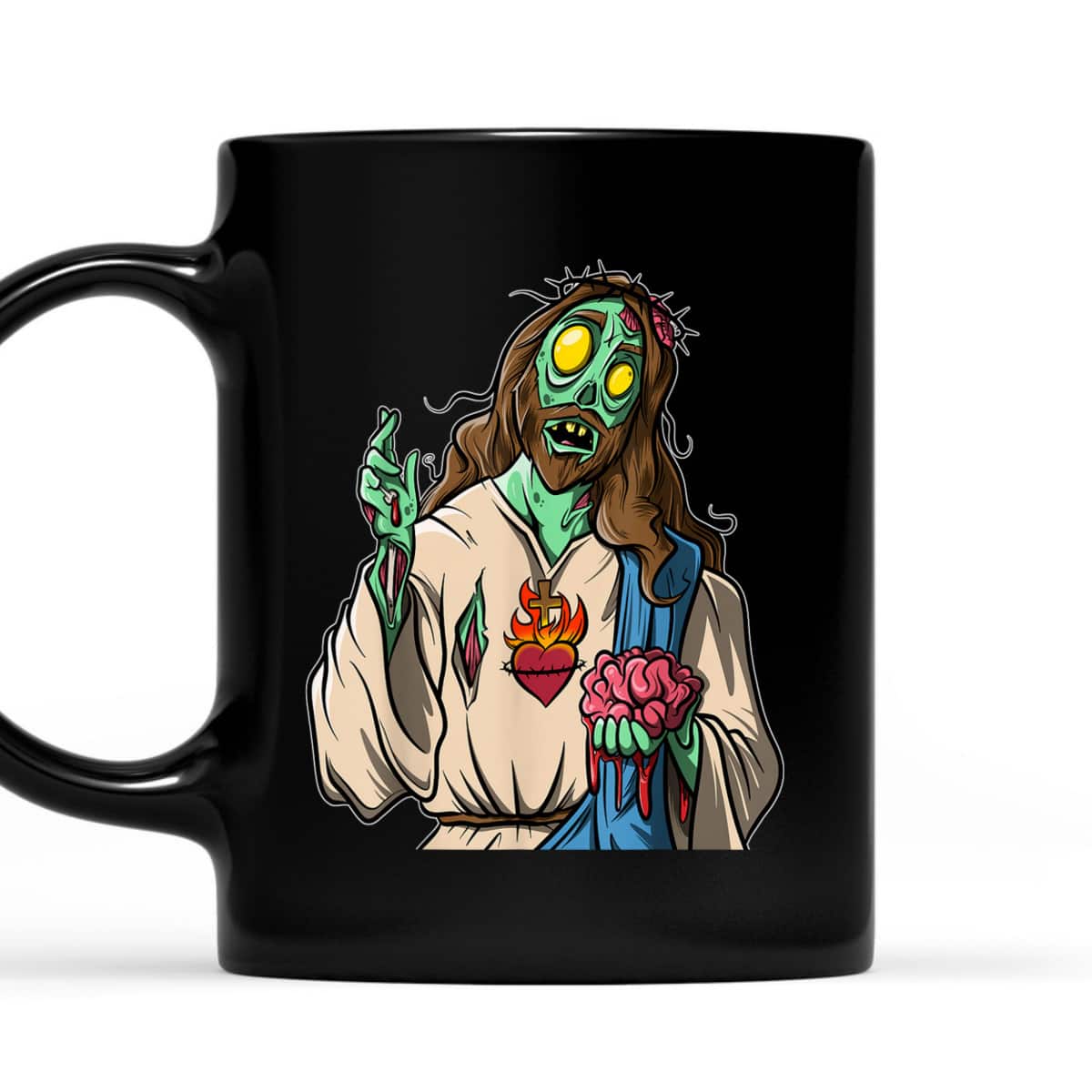 Zombie Jesus Halloween Funny Christian Religious T-Shirt Zombie Jesus Halloween Funny Christian Religious T-Shirt