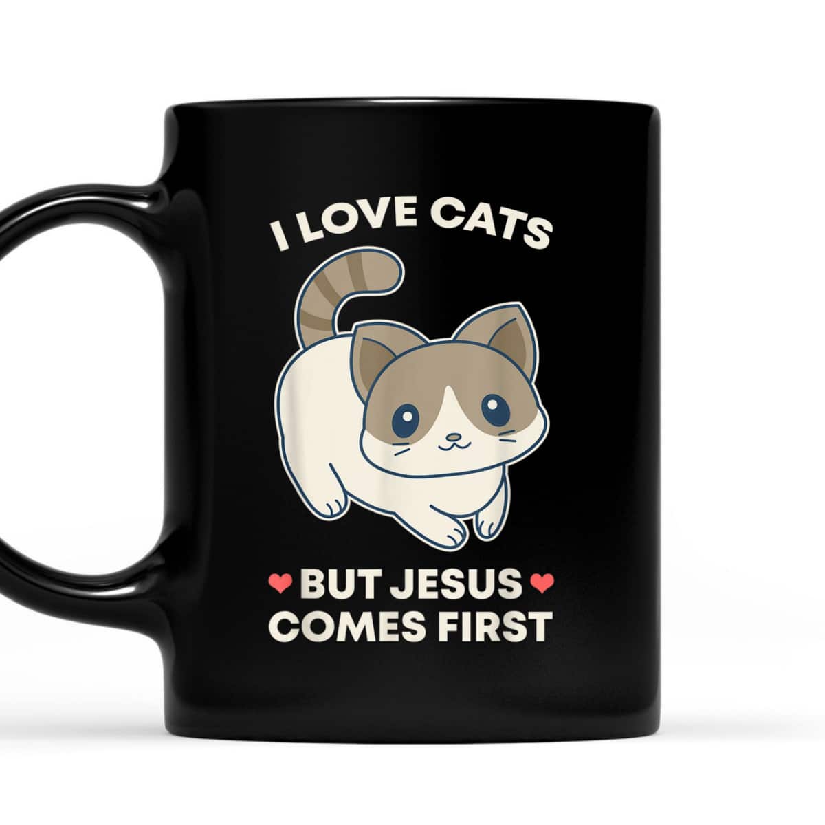 I Love Cats But Jesus Comes First Christian Cat T-Shirt I Love Cats But Jesus Comes First Christian Cat T-Shirt
