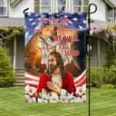 Jesus Christ Cross Easter As For Me And My We Will Serve The Lord Garden Flag Jesus Christ Cross Easter As For Me And My We Will Serve The Lord Garden Flag