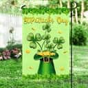 Shamrock Hat St Patrick's Day Garden Flag Shamrock Hat St Patrick's Day Garden Flag