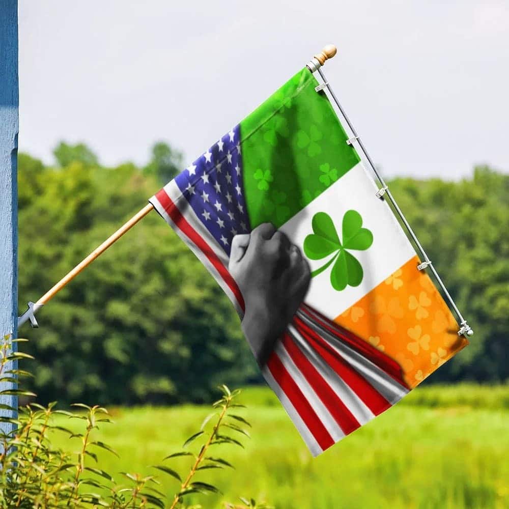 Irish Shamrock St Patrick's Day Garden Flag Irish Shamrock St Patrick's Day Garden Flag