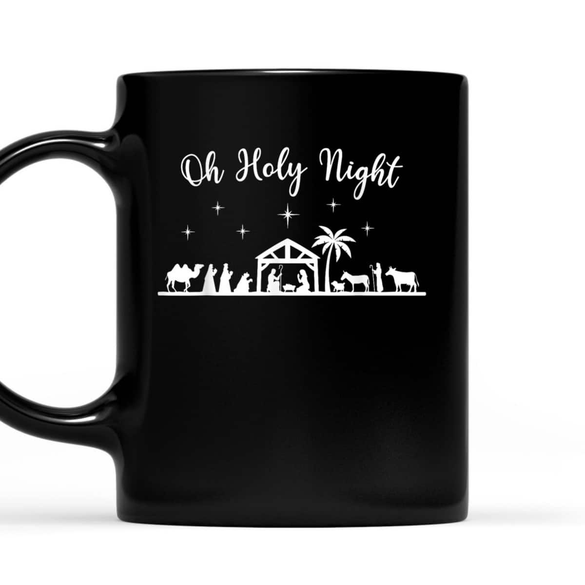 Oh Holy Night - Jesus Is The Reason For The Season Christmas T-Shirt Oh Holy Night - Jesus Is The Reason For The Season Christmas T-Shirt