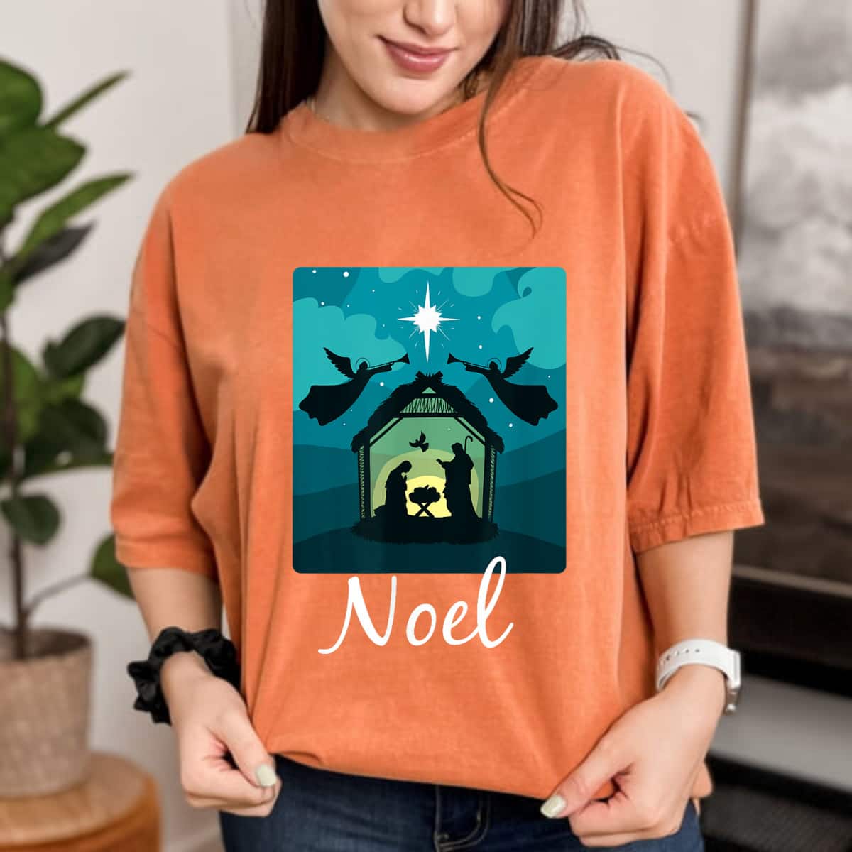 Noel Christmas Advent Nativity Scene North Star - Baby T-Shirt Noel Christmas Advent Nativity Scene North Star - Baby T-Shirt