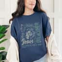 Jesus Is King Lion Of Judah Bible Faith Christian T-Shirt Jesus Is King Lion Of Judah Bible Faith Christian T-Shirt