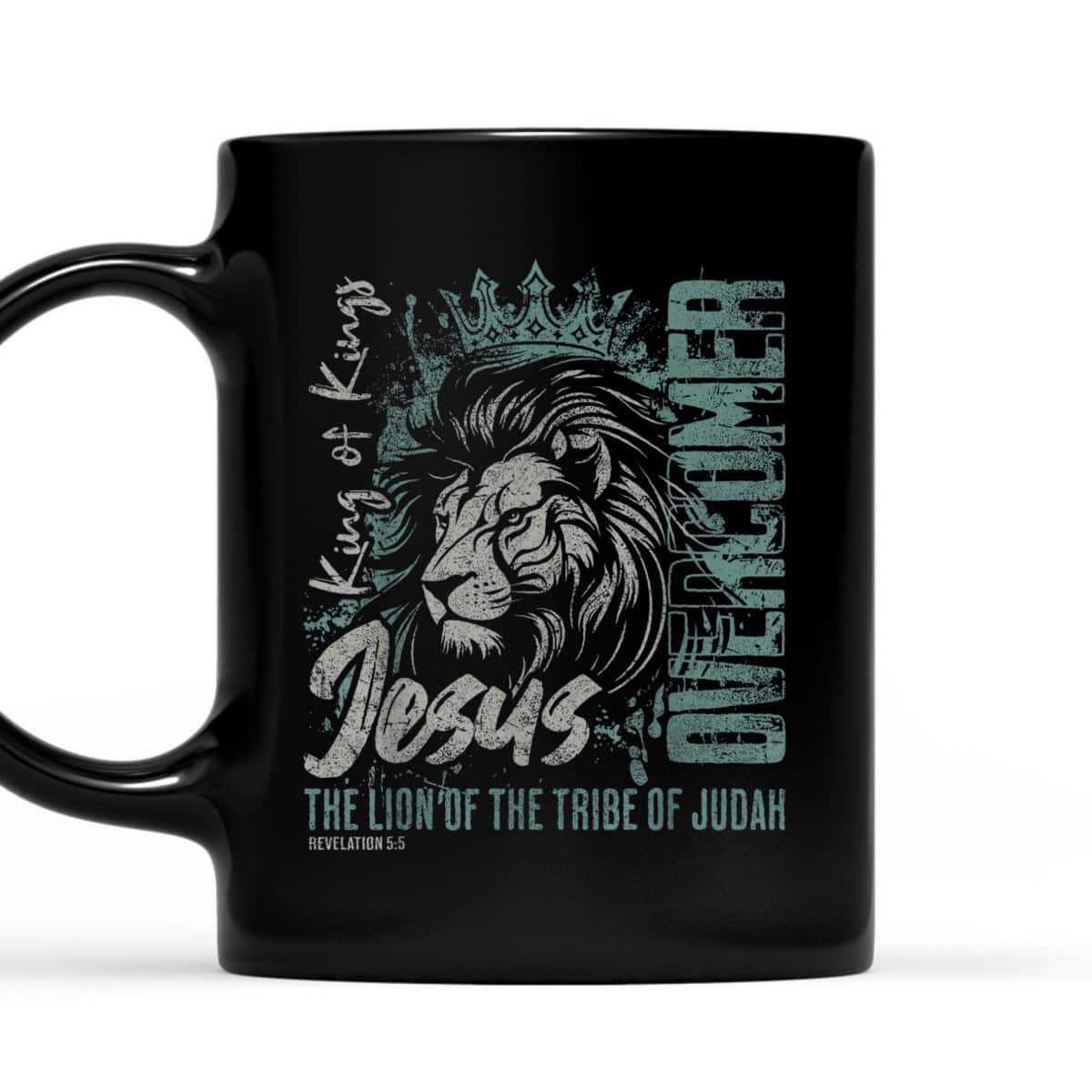 Jesus Is King Lion Of Judah Bible Faith Christian T-Shirt Jesus Is King Lion Of Judah Bible Faith Christian T-Shirt