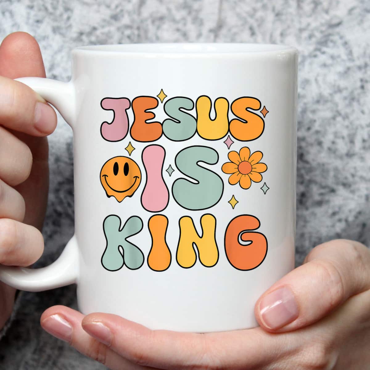 Jesus Is King Christian Religious Cute T-Shirt