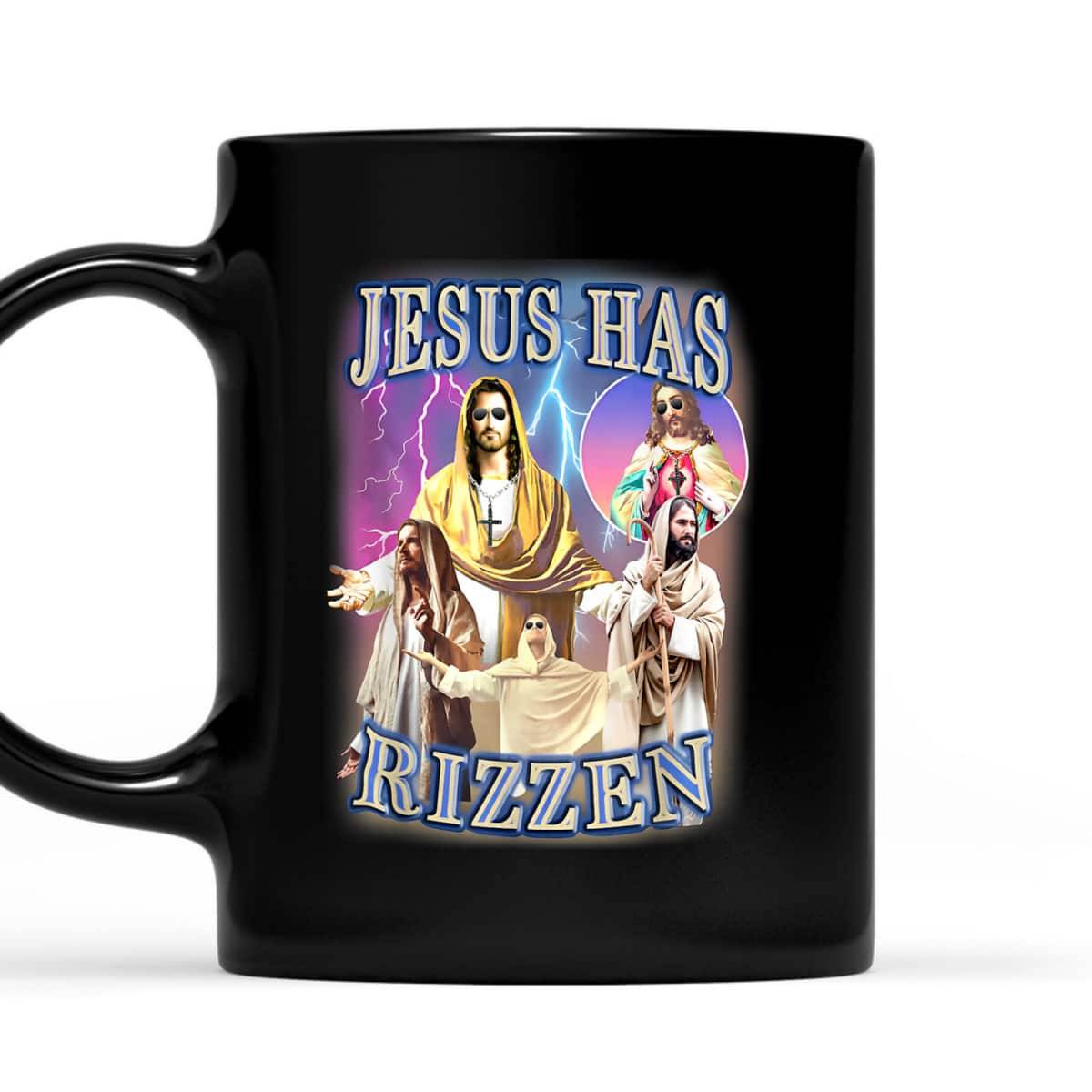 Christian Jesus Has Rizzen Funny Religious T-Shirt Christian Jesus Has Rizzen Funny Religious T-Shirt