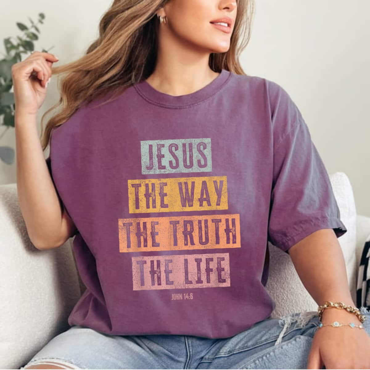 Christian Jesus The Way The Truth The Life T-Shirt