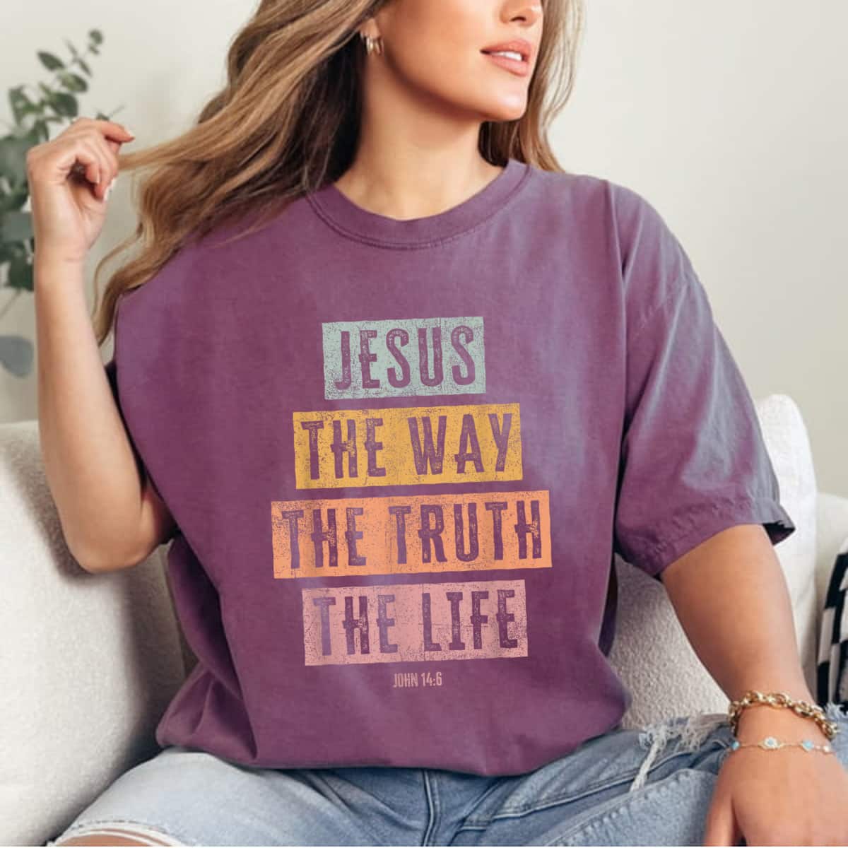 Christian Jesus The Way The Truth The Life T-Shirt Christian Jesus The Way The Truth The Life T-Shirt