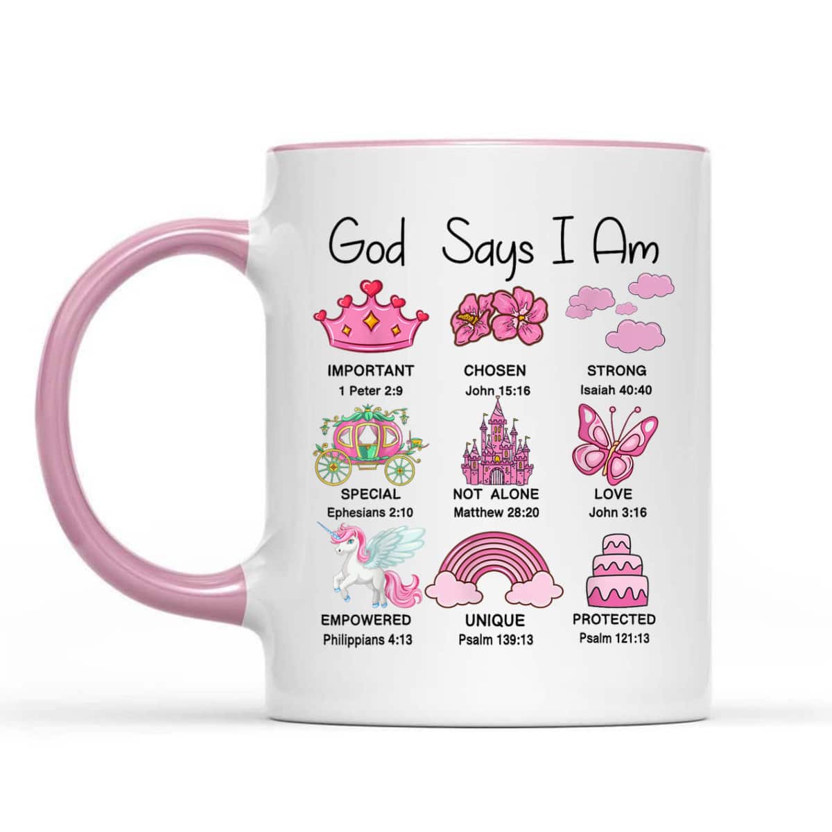 Girl God Says Im Princess Christian Cute Jesus Toddler T-Shirt Girl God Says Im Princess Christian Cute Jesus Toddler T-Shirt