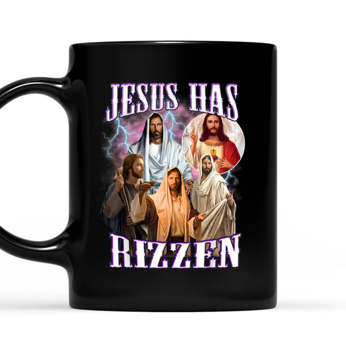 Jesus Has Rizzen Vintage Funny Christian Jesus Gift T-Shirt Jesus Has Rizzen Vintage Funny Christian Jesus Gift T-Shirt
