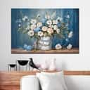 Simply Blessed Flowers And Butterflies Christian Canvas Wall Art Simply Blessed Flowers And Butterflies Christian Canvas Wall Art