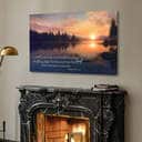 Psalm 1211-2 My Help Cometh From The Lord Canvas Wall Art