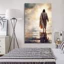 Jesus Walking On Water Have Faith Christian Canvas Print