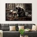 Jesus Rescues Lost Lamb Christian Religious Canvas Wall Art Gift For Believers Jesus Rescues Lost Lamb Christian Religious Canvas Wall Art Gift For Believers