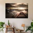 He Leadeth Me Beside The Still Waters Psalm 232-3 Canvas Wall Art He Leadeth Me Beside The Still Waters Psalm 232-3 Canvas Wall Art