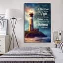 John 1246 I Have Come Into The World As A Light Lighthouse Canvas Print John 1246 I Have Come Into The World As A Light Lighthouse Canvas Print