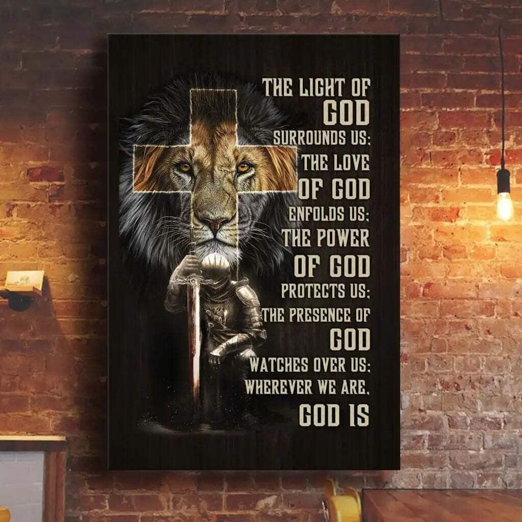 Prayer For Protection Christian Warrior Lion Of Judah Canvas Print Prayer For Protection Christian Warrior Lion Of Judah Canvas Print