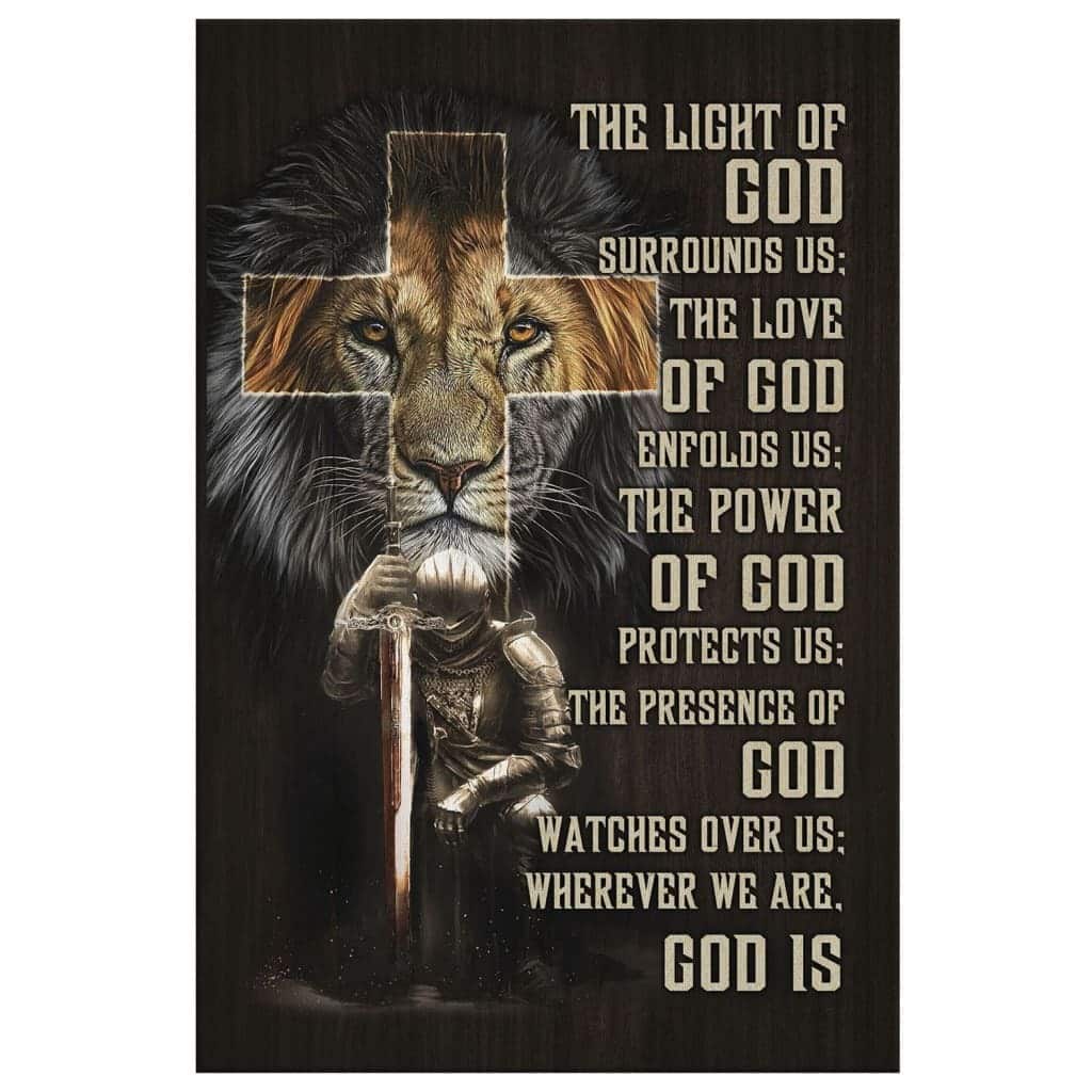 Prayer For Protection Christian Warrior Lion Of Judah Canvas Print Prayer For Protection Christian Warrior Lion Of Judah Canvas Print