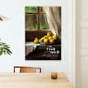 The Fruit Of The Spirit, Vintage Window, Wall Art Canvas Canvas Print The Fruit Of The Spirit, Vintage Window, Wall Art Canvas Canvas Print