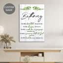 You Are Beautiful Chosen Made For A Purpose Christian Gift Canvas Print