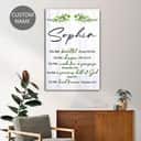 You Are Beautiful Chosen Made For A Purpose Christian Gift Canvas Print You Are Beautiful Chosen Made For A Purpose Christian Gift Canvas Print