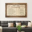 10 Commandments Christian Religious Canvas Wall Art 10 Commandments Christian Religious Canvas Wall Art