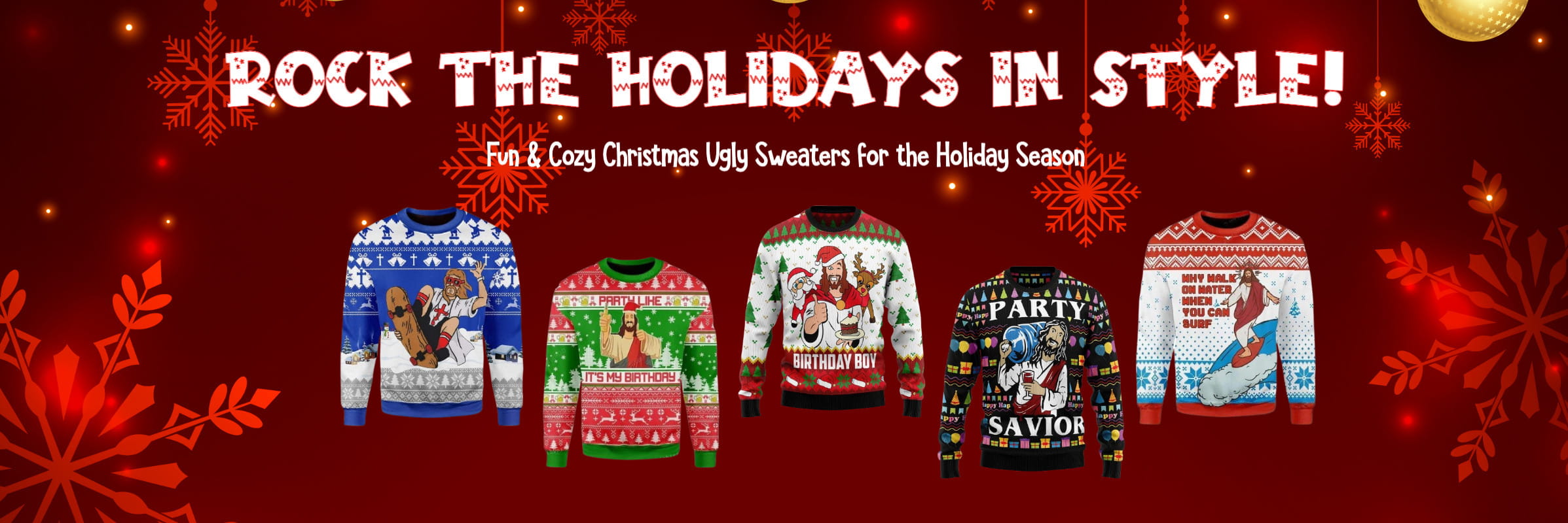 Christmas Ugly Sweaters