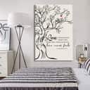 Love Never Fails Initials Carved In Tree Canvas Print Love Never Fails Initials Carved In Tree Canvas Print