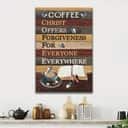 Christ Offers Forgiveness For Everyone Everywhere Jesus Coffee Canvas Print Christ Offers Forgiveness For Everyone Everywhere Jesus Coffee Canvas Print
