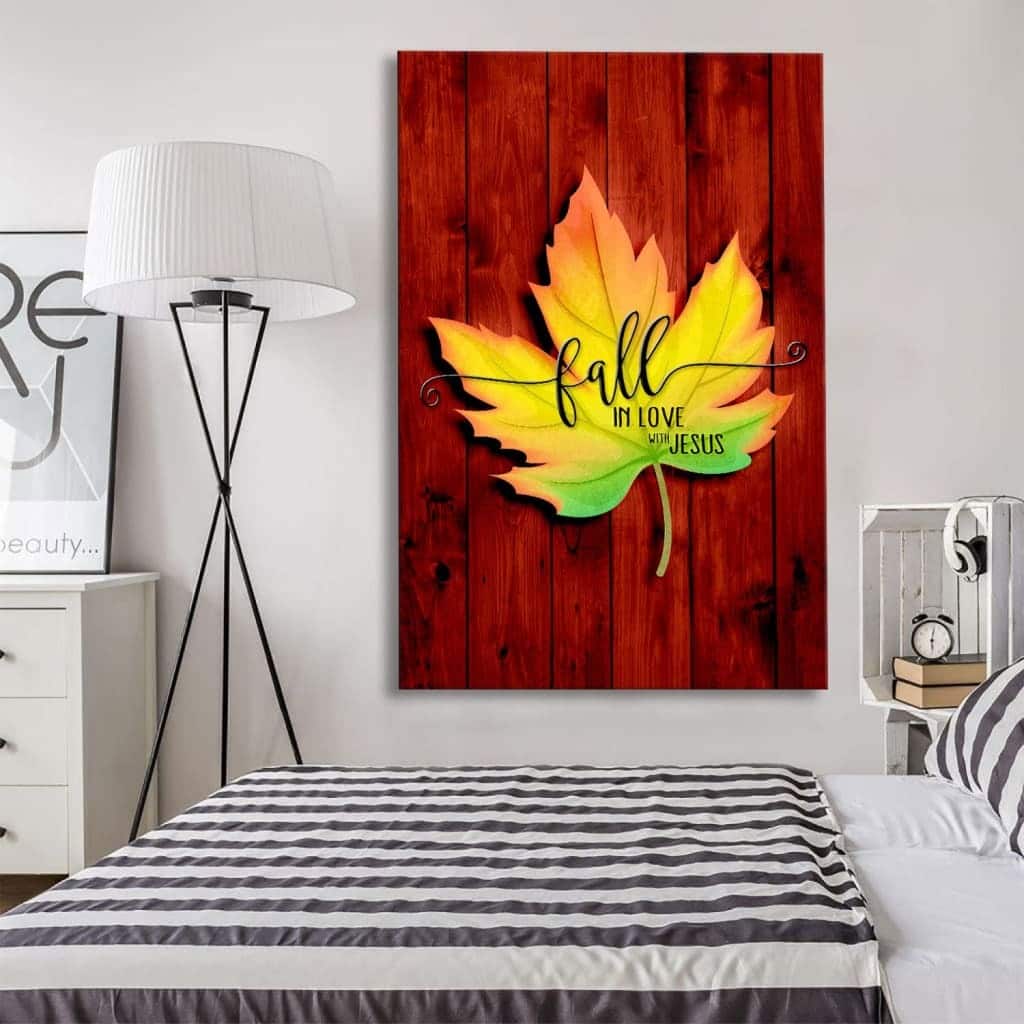 Fall In Love With Jesus Christian Believers Canvas Print Fall In Love With Jesus Christian Believers Canvas Print