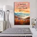 In Every Season I Will Praise Him Smoky Mountains Canvas Print In Every Season I Will Praise Him Smoky Mountains Canvas Print