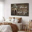 Fear Not For I Am With You Jesus And Lost Sheep Canvas Wall Art