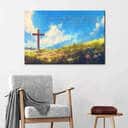 I Can Do All Things Through Christ Wooden Cross Philippians 4:13 Canvas Wall Art I Can Do All Things Through Christ Wooden Cross Philippians 4:13 Canvas Wall Art