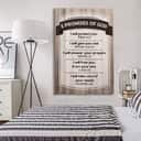 5 Promises Of God Christian Canvas Print