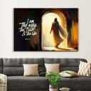 I Am The Way The Truth And The Life John 14:6 Jesus Tomb Canvas Wall Art I Am The Way The Truth And The Life John 14:6 Jesus Tomb Canvas Wall Art