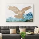 They Will Soar On Wings Like Eagles Isaiah 40:31 Bible Verse Christian Canvas Wall Art They Will Soar On Wings Like Eagles Isaiah 40:31 Bible Verse Christian Canvas Wall Art