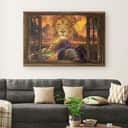 He Is Risen Lion Of Judah Easter Canvas Wall Art