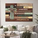 Do Not Be Anxious About Anything Philippians 4:6 Canvas Wall Art