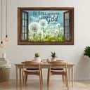 Be Still And Know That I Am God Butterflies Dandelions Canvas Wall Art Be Still And Know That I Am God Butterflies Dandelions Canvas Wall Art