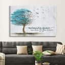 Amazing Grace How Sweet The Sound, Birds Flying Tree, Christian Canvas Wall Art Amazing Grace How Sweet The Sound, Birds Flying Tree, Christian Canvas Wall Art