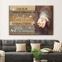 I Can Do All Things Through Christ, Jesus Hands Canvas Wall Art I Can Do All Things Through Christ, Jesus Hands Canvas Wall Art