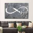 Religious Canvas Wall Art Gift Love Like Jesus Christian