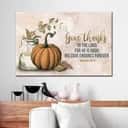 Give Thanks To The Lord Psalm 107:1 Thanksgiving Canvas Wall Art Give Thanks To The Lord Psalm 107:1 Thanksgiving Canvas Wall Art