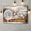 Be Still And Know Dandelion Canvas Wall Art