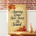 Amazing Grace How Sweet The Sound Christian Canvas Print Amazing Grace How Sweet The Sound Christian Canvas Print