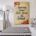 Amazing Grace How Sweet The Sound Christian Canvas Print Amazing Grace How Sweet The Sound Christian Canvas Print