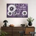 Be Still And Know That I Am God Psalm 46:10 Dandelion Canvas Wall Art Be Still And Know That I Am God Psalm 46:10 Dandelion Canvas Wall Art