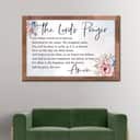 The Lord's Prayer Christian Religious Canvas Wall Art Faith The Lord's Prayer Christian Religious Canvas Wall Art Faith