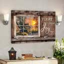 Vintage James 1:2 Today I Choose Joy Canvas Wall Art Vintage James 1:2 Today I Choose Joy Canvas Wall Art